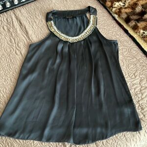 Woman’s Sleeveless Top with Embellishhments
